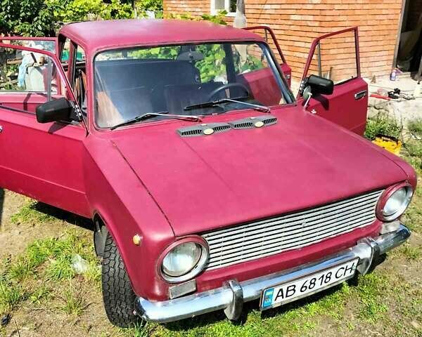 Красный ВАЗ 2101, объемом двигателя 1.2 л и пробегом 96 тыс. км за 450 $, фото 1 на Automoto.ua