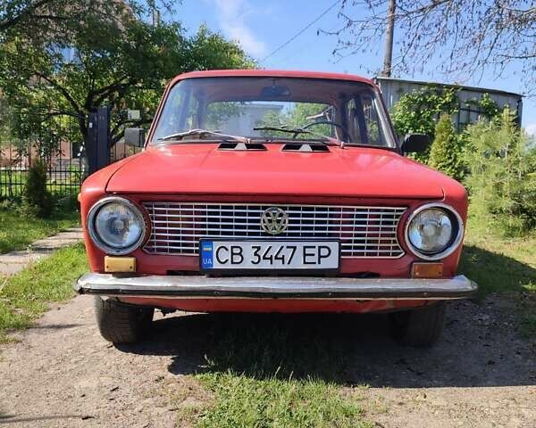 Красный ВАЗ 2101, объемом двигателя 1.3 л и пробегом 190 тыс. км за 720 $, фото 1 на Automoto.ua