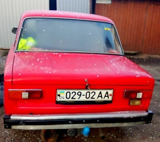 Красный ВАЗ 2101, объемом двигателя 1.3 л и пробегом 70 тыс. км за 500 $, фото 1 на Automoto.ua