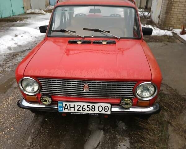 Красный ВАЗ 2101, объемом двигателя 1.29 л и пробегом 75 тыс. км за 800 $, фото 1 на Automoto.ua