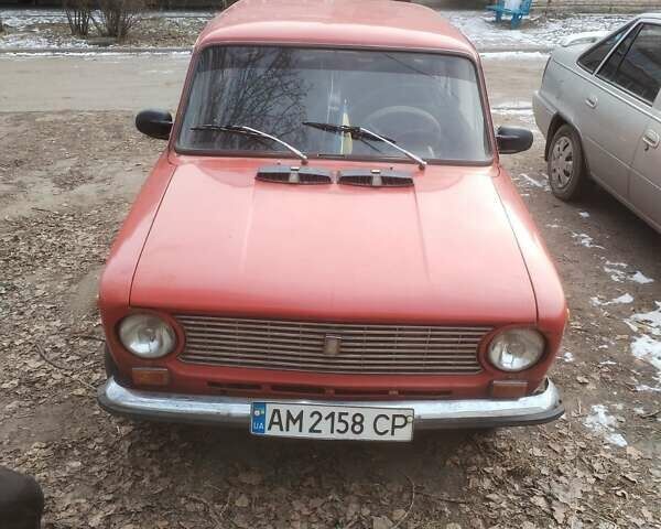 Красный ВАЗ 2101, объемом двигателя 1.3 л и пробегом 50 тыс. км за 600 $, фото 1 на Automoto.ua