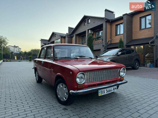 Красный ВАЗ 2101, объемом двигателя 1.3 л и пробегом 42 тыс. км за 950 $, фото 1 на Automoto.ua