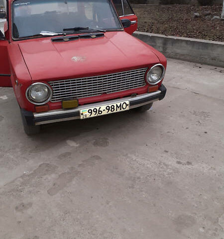 Красный ВАЗ 2101, объемом двигателя 1.2 л и пробегом 50 тыс. км за 450 $, фото 1 на Automoto.ua