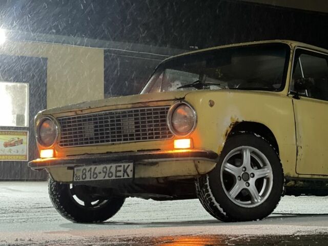 Желтый ВАЗ 2101, объемом двигателя 1.2 л и пробегом 200 тыс. км за 850 $, фото 1 на Automoto.ua