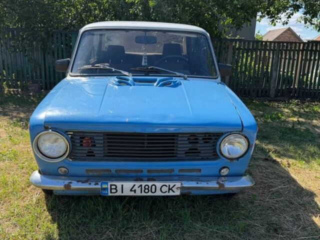 Синий ВАЗ 2101, объемом двигателя 1.2 л и пробегом 80 тыс. км за 314 $, фото 1 на Automoto.ua