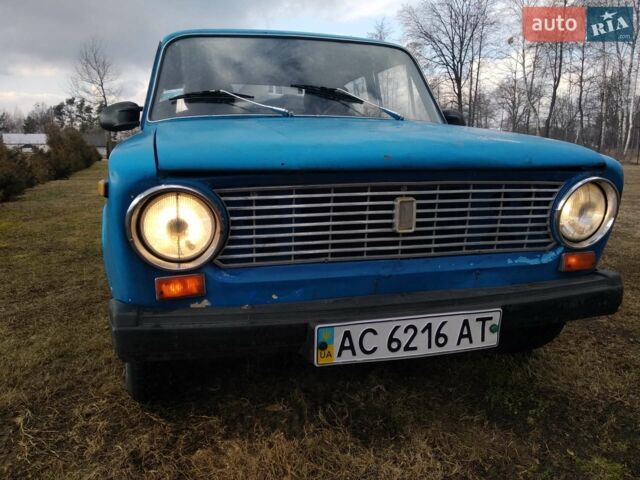 Синий ВАЗ 2101, объемом двигателя 1.3 л и пробегом 72 тыс. км за 445 $, фото 1 на Automoto.ua