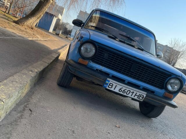 Синий ВАЗ 2101, объемом двигателя 1.3 л и пробегом 500 тыс. км за 350 $, фото 1 на Automoto.ua