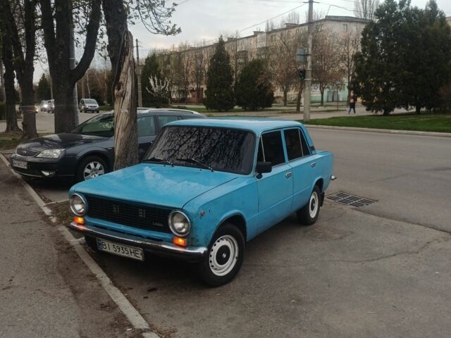 Синий ВАЗ 2101, объемом двигателя 1.3 л и пробегом 85 тыс. км за 600 $, фото 1 на Automoto.ua