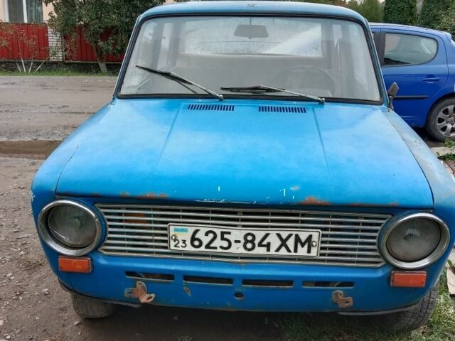 Синий ВАЗ 2101, объемом двигателя 1 л и пробегом 50 тыс. км за 292 $, фото 1 на Automoto.ua