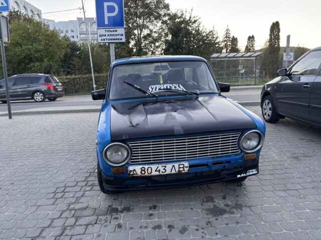 Синий ВАЗ 2101, объемом двигателя 1.2 л и пробегом 80 тыс. км за 481 $, фото 1 на Automoto.ua
