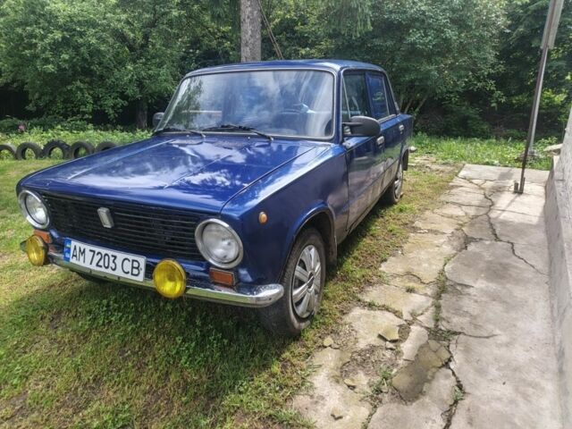 Синий ВАЗ 2101, объемом двигателя 1 л и пробегом 200 тыс. км за 224 $, фото 1 на Automoto.ua