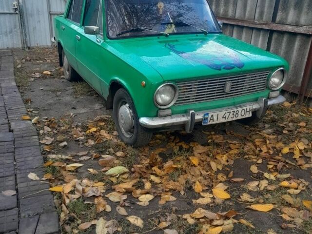 Зеленый ВАЗ 2101, объемом двигателя 1.2 л и пробегом 100 тыс. км за 650 $, фото 1 на Automoto.ua