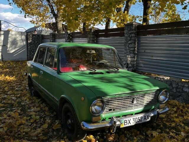 ВАЗ 2101 1974 в Волочиске на Automoto.ua Зеленый ВАЗ 2101, объемом двигателя 1.2 л и пробегом 59 тыс. км за 600 $, фото 1 на Automoto.ua