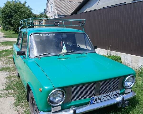 Зеленый ВАЗ 2101, объемом двигателя 1.2 л и пробегом 100 тыс. км за 750 $, фото 1 на Automoto.ua
