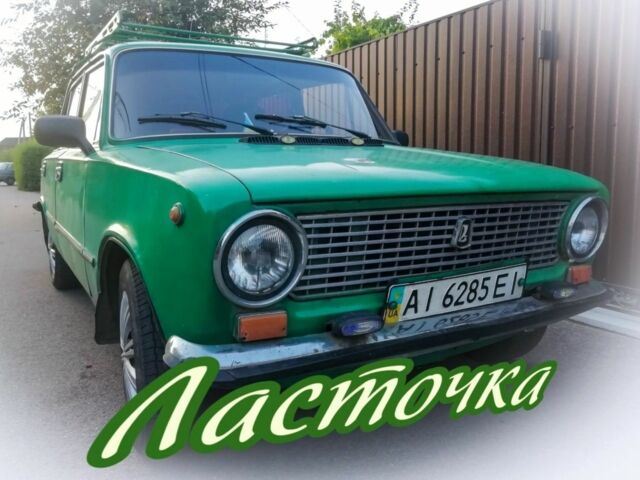 Зеленый ВАЗ 2101, объемом двигателя 1.2 л и пробегом 80 тыс. км за 528 $, фото 1 на Automoto.ua
