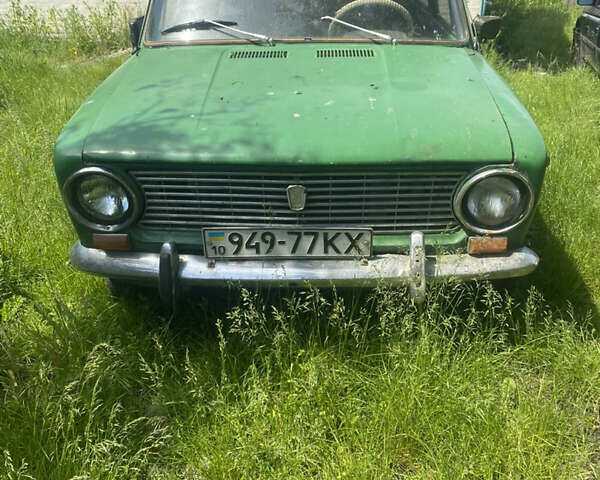 Зеленый ВАЗ 2101, объемом двигателя 1.2 л и пробегом 120 тыс. км за 552 $, фото 1 на Automoto.ua