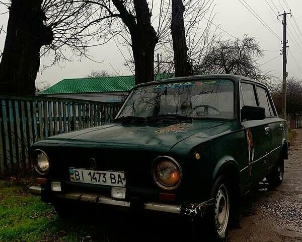 Зеленый ВАЗ 2101, объемом двигателя 1.3 л и пробегом 49 тыс. км за 250 $, фото 1 на Automoto.ua