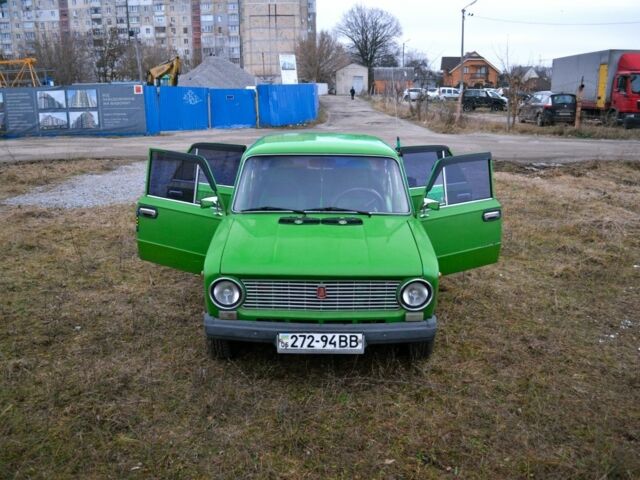 Зеленый ВАЗ 2101, объемом двигателя 1.3 л и пробегом 16 тыс. км за 850 $, фото 1 на Automoto.ua
