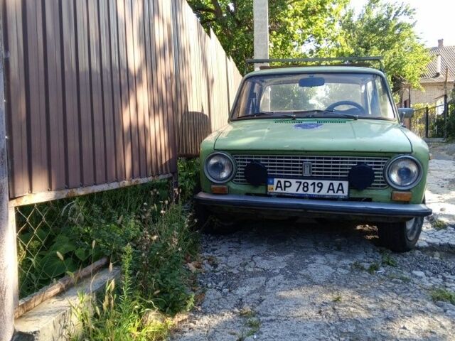 Зеленый ВАЗ 2101, объемом двигателя 1 л и пробегом 72 тыс. км за 420 $, фото 1 на Automoto.ua