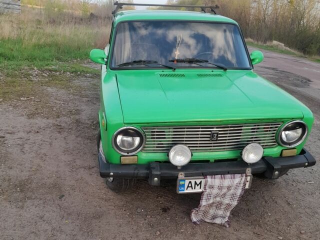 Зеленый ВАЗ 2101, объемом двигателя 0.13 л и пробегом 86 тыс. км за 1000 $, фото 1 на Automoto.ua