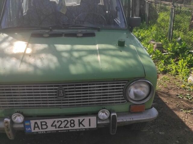 Зеленый ВАЗ 2101, объемом двигателя 1.2 л и пробегом 49 тыс. км за 500 $, фото 1 на Automoto.ua