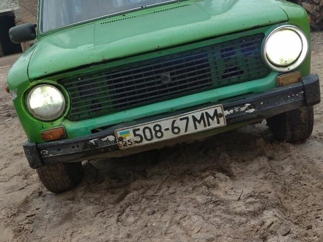 Зеленый ВАЗ 2101, объемом двигателя 1.2 л и пробегом 83 тыс. км за 238 $, фото 1 на Automoto.ua