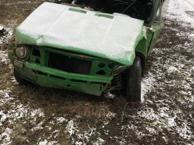 Зеленый ВАЗ 2101, объемом двигателя 1.3 л и пробегом 3 тыс. км за 172 $, фото 1 на Automoto.ua