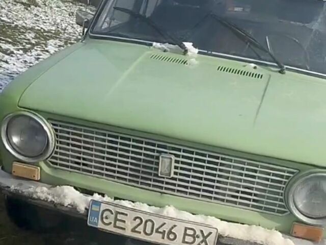 Зеленый ВАЗ 2101, объемом двигателя 1 л и пробегом 78 тыс. км за 549 $, фото 1 на Automoto.ua