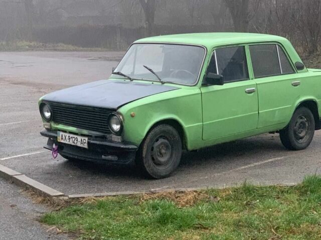 Зеленый ВАЗ 2101, объемом двигателя 1.3 л и пробегом 80 тыс. км за 593 $, фото 1 на Automoto.ua