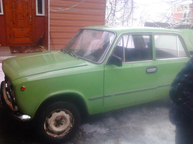 Зеленый ВАЗ 2101, объемом двигателя 1.2 л и пробегом 162 тыс. км за 1050 $, фото 1 на Automoto.ua