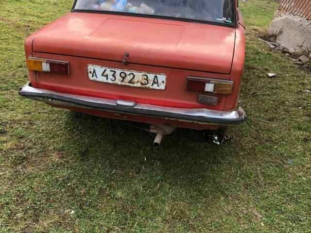 Помаранчевий ВАЗ 2101, об'ємом двигуна 1 л та пробігом 260 тис. км за 350 $, фото 1 на Automoto.ua