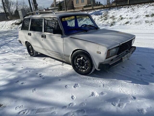 Белый ВАЗ 2104, объемом двигателя 1 л и пробегом 95 тыс. км за 349 $, фото 1 на Automoto.ua