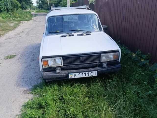 Белый ВАЗ 2104, объемом двигателя 1.5 л и пробегом 92 тыс. км за 850 $, фото 1 на Automoto.ua
