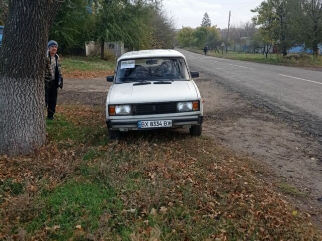 Белый ВАЗ 2104, объемом двигателя 1.3 л и пробегом 333 тыс. км за 1000 $, фото 1 на Automoto.ua