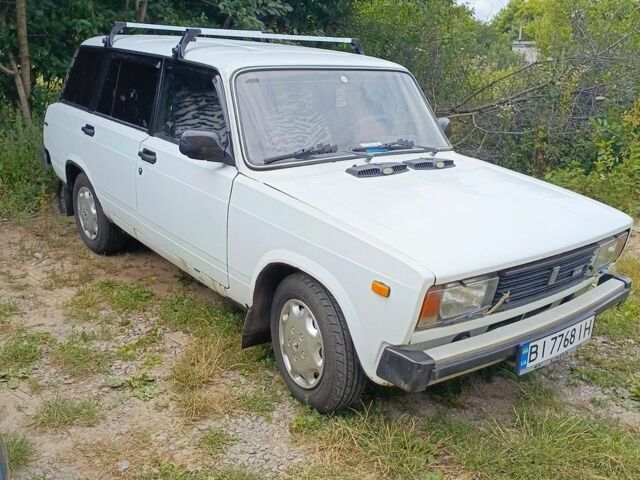 Белый ВАЗ 2104, объемом двигателя 1.4 л и пробегом 130 тыс. км за 1224 $, фото 1 на Automoto.ua