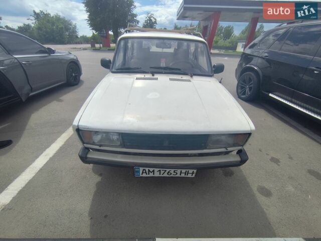 Белый ВАЗ 2104, объемом двигателя 1.3 л и пробегом 200 тыс. км за 450 $, фото 1 на Automoto.ua