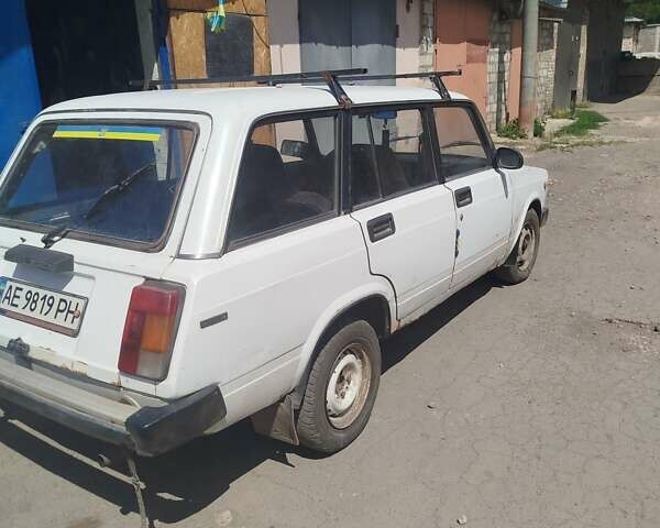 Белый ВАЗ 2104, объемом двигателя 1.3 л и пробегом 80 тыс. км за 593 $, фото 1 на Automoto.ua