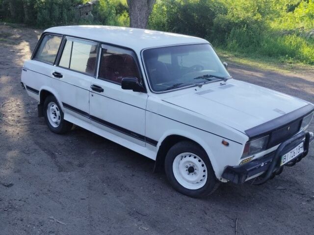 Белый ВАЗ 2104, объемом двигателя 1.3 л и пробегом 50 тыс. км за 581 $, фото 1 на Automoto.ua