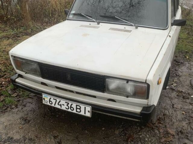 Белый ВАЗ 2104, объемом двигателя 10 л и пробегом 125 тыс. км за 1000 $, фото 1 на Automoto.ua
