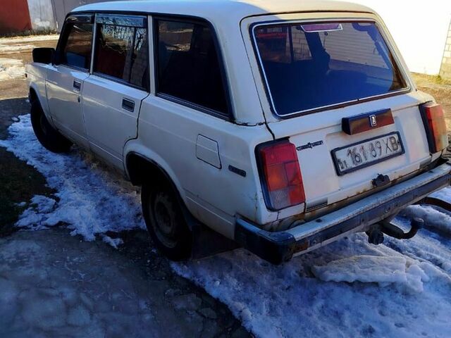 Белый ВАЗ 2104, объемом двигателя 1.5 л и пробегом 56 тыс. км за 1000 $, фото 1 на Automoto.ua