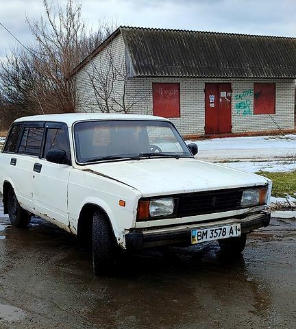 Белый ВАЗ 2104, объемом двигателя 1.5 л и пробегом 120 тыс. км за 500 $, фото 1 на Automoto.ua