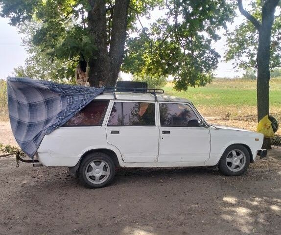 Белый ВАЗ 2104, объемом двигателя 1.5 л и пробегом 100 тыс. км за 510 $, фото 1 на Automoto.ua
