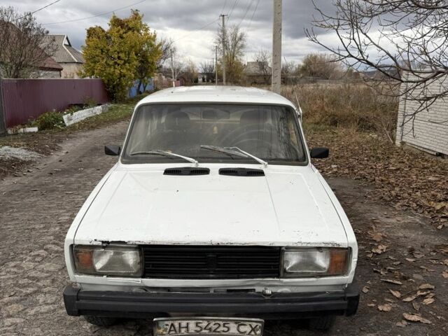 Белый ВАЗ 2104, объемом двигателя 1.5 л и пробегом 150 тыс. км за 597 $, фото 1 на Automoto.ua