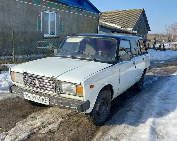 Белый ВАЗ 2104, объемом двигателя 1.5 л и пробегом 150 тыс. км за 550 $, фото 1 на Automoto.ua