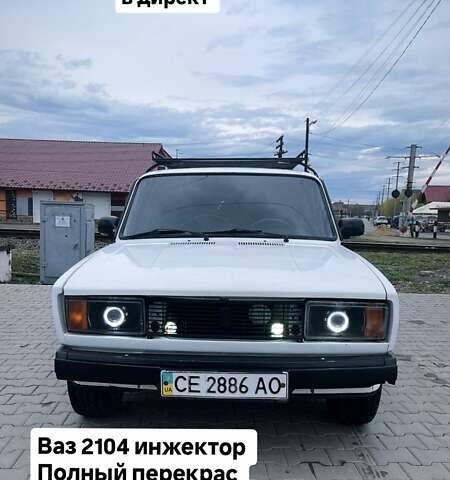 Белый ВАЗ 2104, объемом двигателя 1.45 л и пробегом 130 тыс. км за 1800 $, фото 1 на Automoto.ua