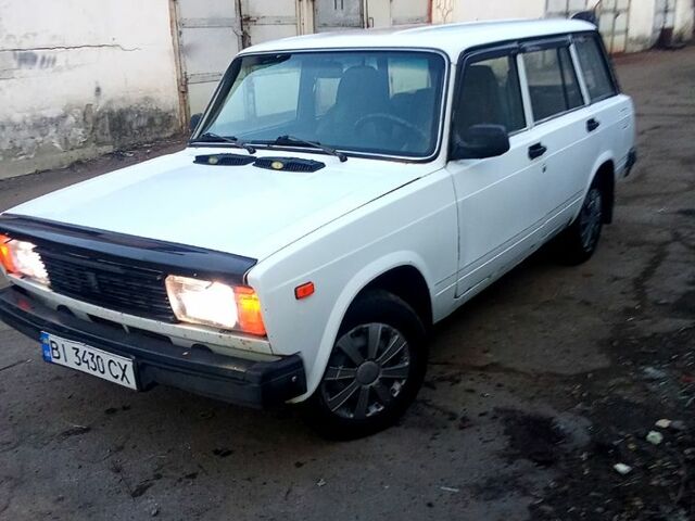 Белый ВАЗ 2104, объемом двигателя 1.5 л и пробегом 134 тыс. км за 1360 $, фото 1 на Automoto.ua