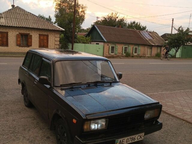 Чорний ВАЗ 2104, об'ємом двигуна 1.5 л та пробігом 55 тис. км за 607 $, фото 1 на Automoto.ua