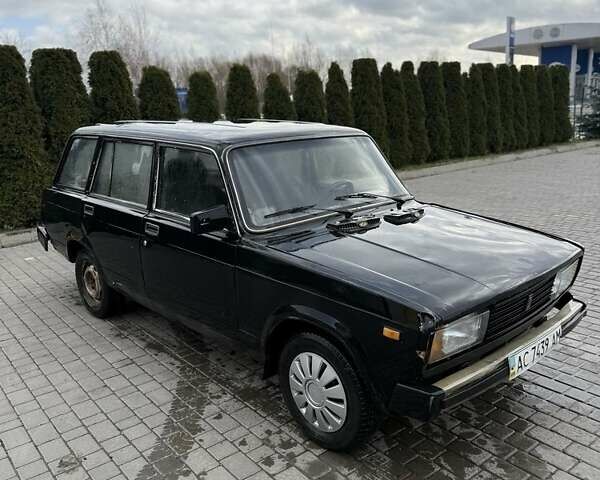 Черный ВАЗ 2104, объемом двигателя 1.5 л и пробегом 34 тыс. км за 500 $, фото 1 на Automoto.ua