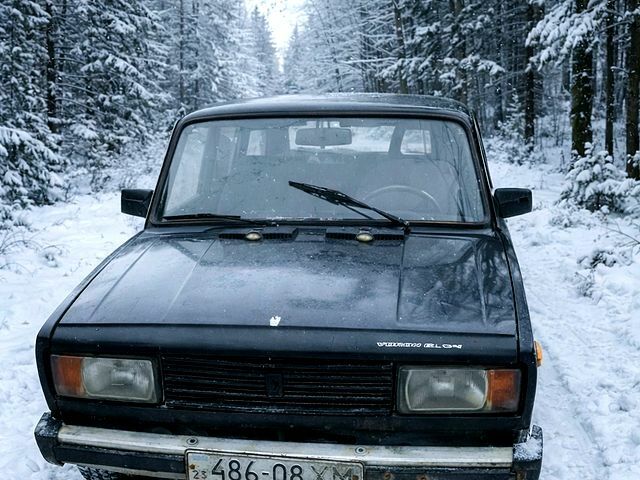 Черный ВАЗ 2104, объемом двигателя 1.5 л и пробегом 256 тыс. км за 400 $, фото 1 на Automoto.ua