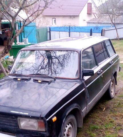 Черный ВАЗ 2104, объемом двигателя 1.5 л и пробегом 180 тыс. км за 550 $, фото 1 на Automoto.ua